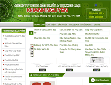 Tablet Screenshot of congtykhanhnguyen.com